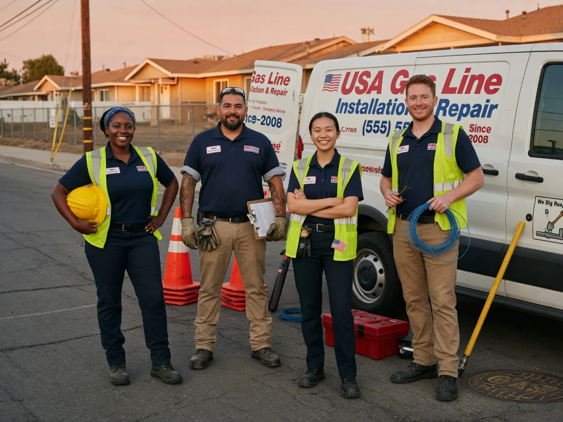 Gas Line Installation company in Tiger, GA